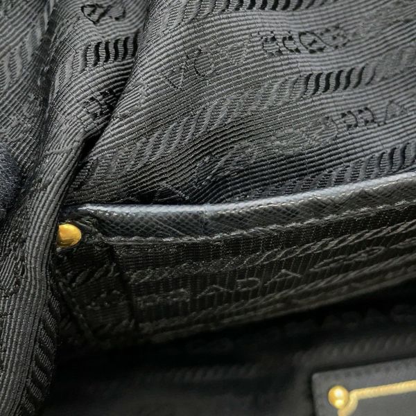 プラダ トートバッグ ロゴ ナイロン BR4255 PRADA 黒 2way