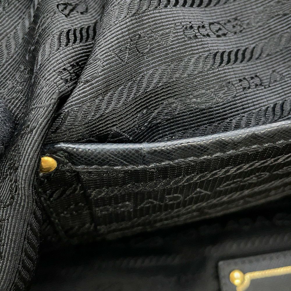 プラダ トートバッグ ロゴ ナイロン BR4255 PRADA 黒 2way