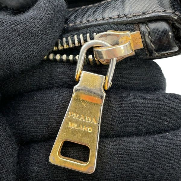 プラダ トートバッグ ロゴ ナイロン BR4255 PRADA 黒 2way