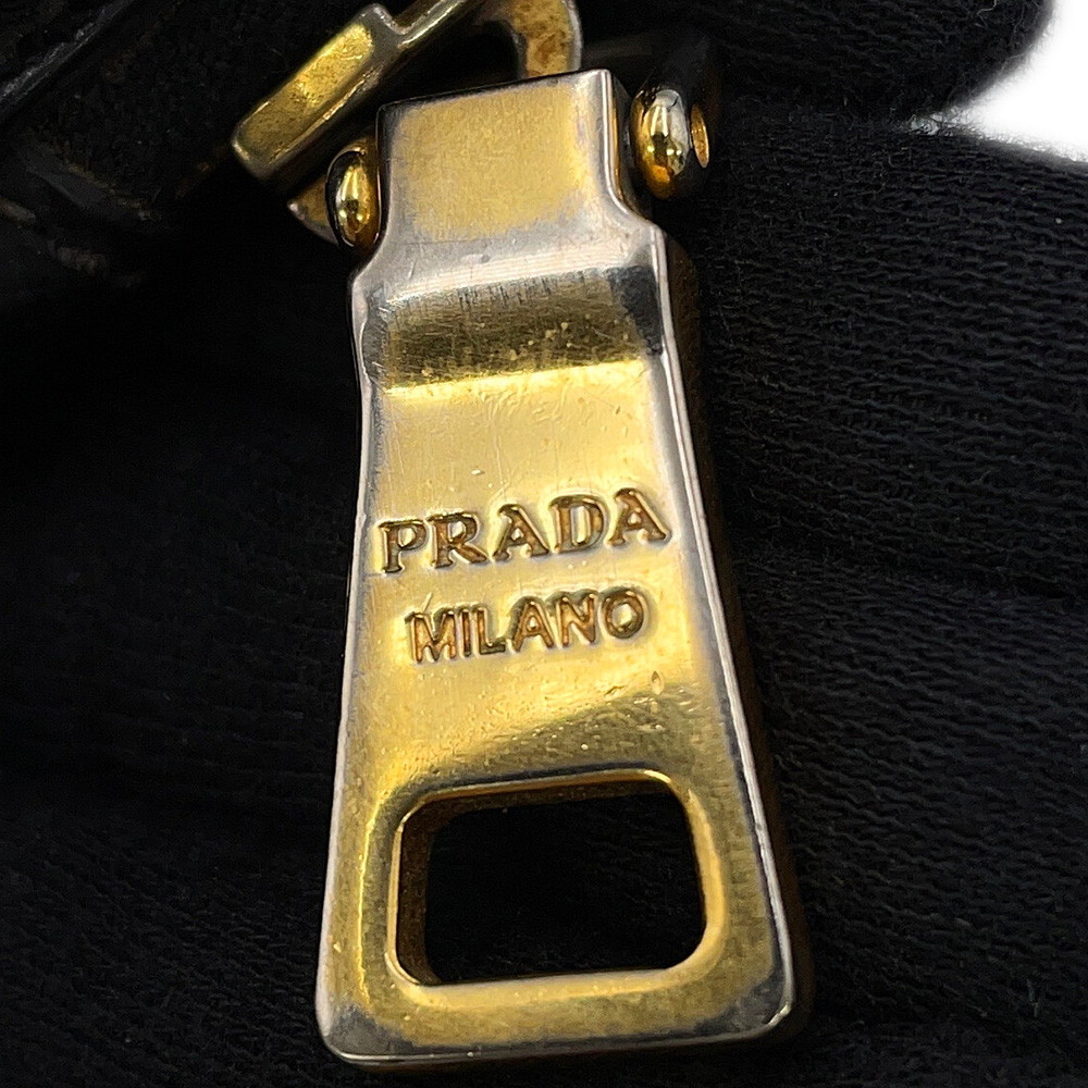 プラダ トートバッグ ロゴ ナイロン BR4255 PRADA 黒 2way