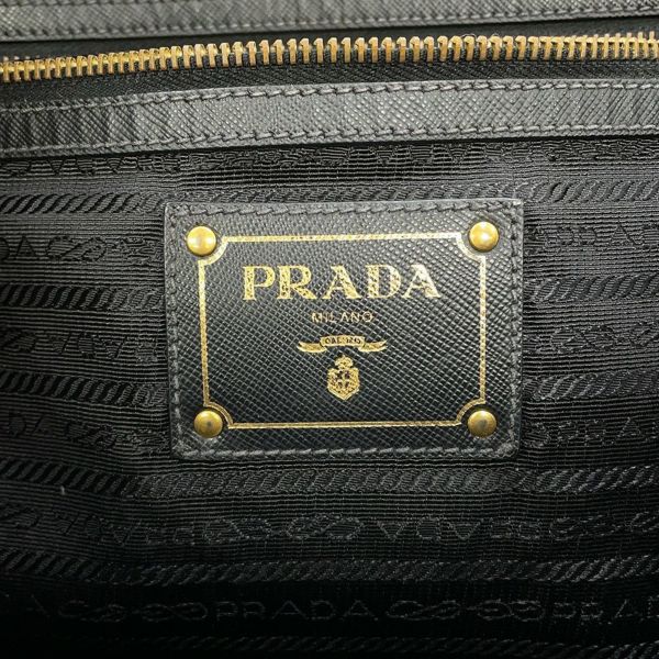 プラダ トートバッグ ロゴ ナイロン BR4255 PRADA 黒 2way