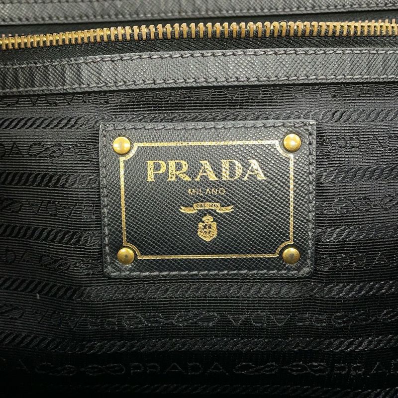 プラダ トートバッグ ロゴ ナイロン BR4255 PRADA 黒 2way