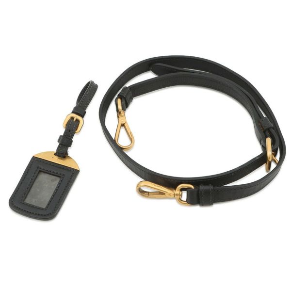 プラダ トートバッグ ロゴ ナイロン BR4255 PRADA 黒 2way