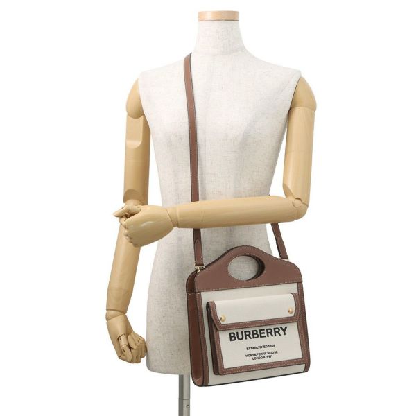 バーバリー ハンドバッグ ミニ ポケットバッグ 80393611 BURBERRY 2way