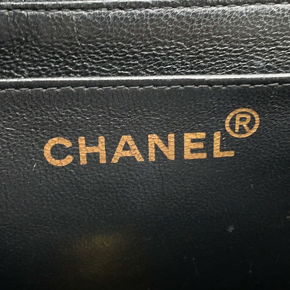 シャネル ハンドバッグ マトラッセ ココマーク トップハンドル キャビアスキン A12397 CHANEL バッグ 黒