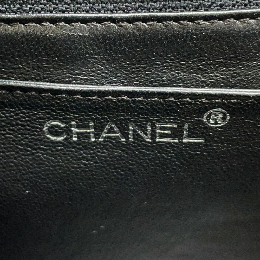 シャネル ハンドバッグ マトラッセ ココマーク トップハンドル キャビアスキン A12397 CHANEL バッグ 黒