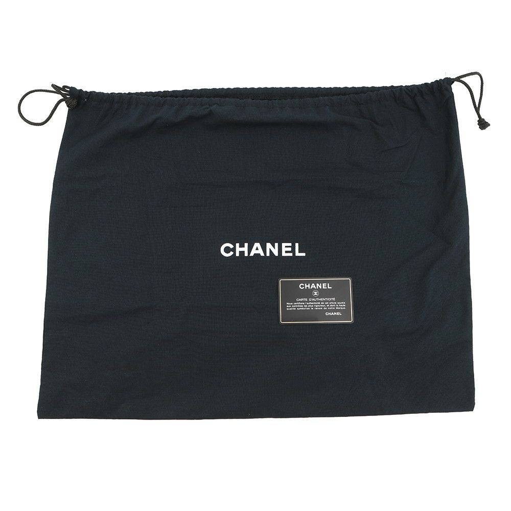 シャネル トートバッグ デカココ ココマーク プラチェーン べっ甲調 キャビアスキン CHANEL 黒