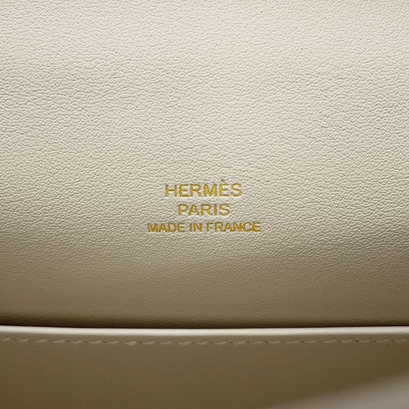 エルメス ハンドバッグ ポシェットケリー クレ/シャンパンゴールド金具 スイフト K刻印