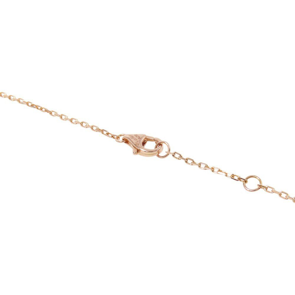 カルティエ ネックレス ジュスト アン クル ペンダント ダイヤモンド 36P 計0.38ct K18PGピンクゴールド B3047000 Cartier