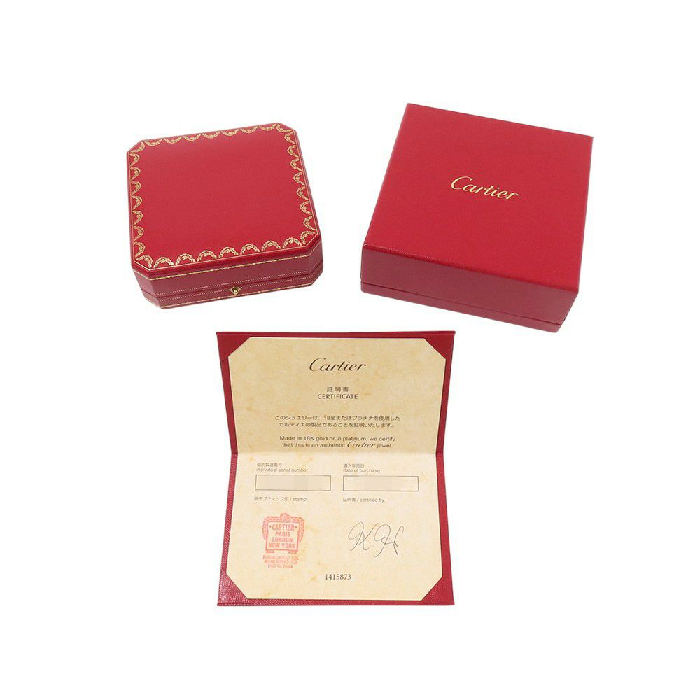 カルティエ ネックレス ジュスト アン クル ペンダント ダイヤモンド 36P 計0.38ct K18PGピンクゴールド B3047000 Cartier