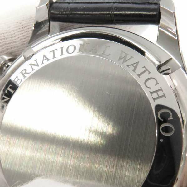 IWC ポルトギーゼ クロノグラフ IW371446 腕時計 ウォッチ シルバー文字盤 アリゲータストラップ