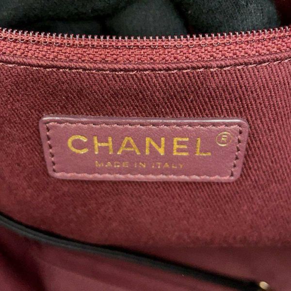 シャネル チェーンショルダーバッグ マトラッセ ココマーク キャビアスキン A57974 CHANEL 2wayハンドバッグ 黒