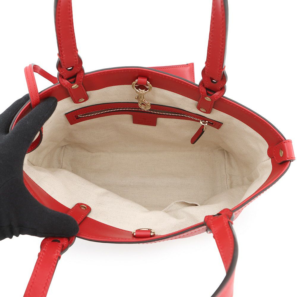 グッチ トートバッグ ディアマンテ レザー 269878 GUCCI ポーチ付き