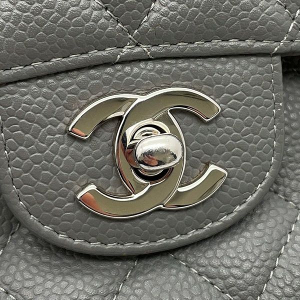 シャネル チェーンショルダーバッグ マトラッセ25 ココマーク ダブルチェーン キャビアスキン A01112 CHANEL