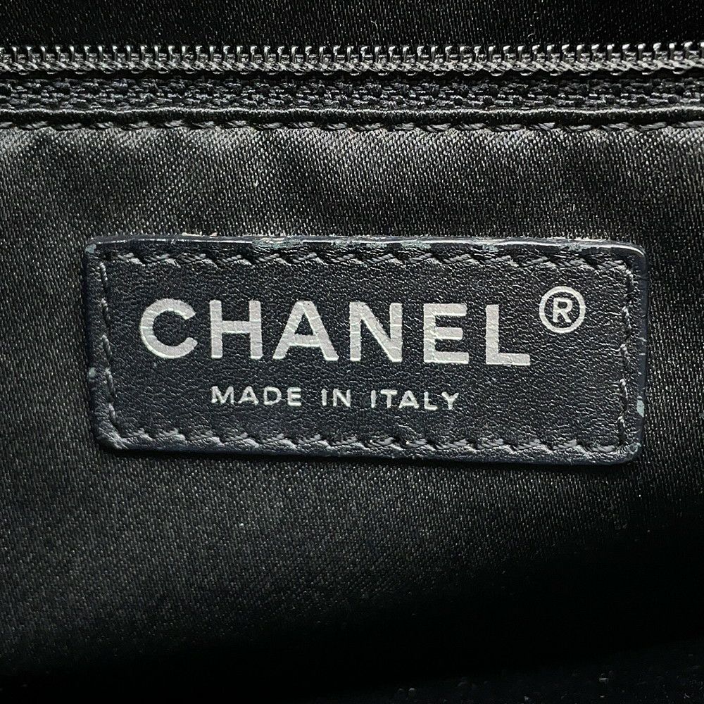シャネル チェーントートバッグ ココマーク マトラッセ GST キャビアスキン A50995 CHANEL 黒
