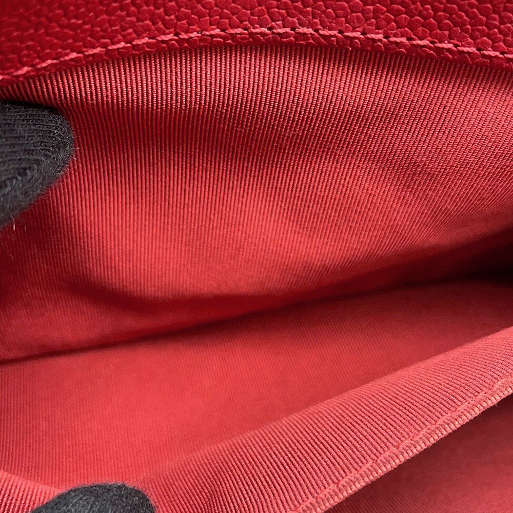 シャネル チェーンショルダーバッグ ココマーク マトラッセ ボーイシャネル ソフトキャビアスキン A67086 CHANEL