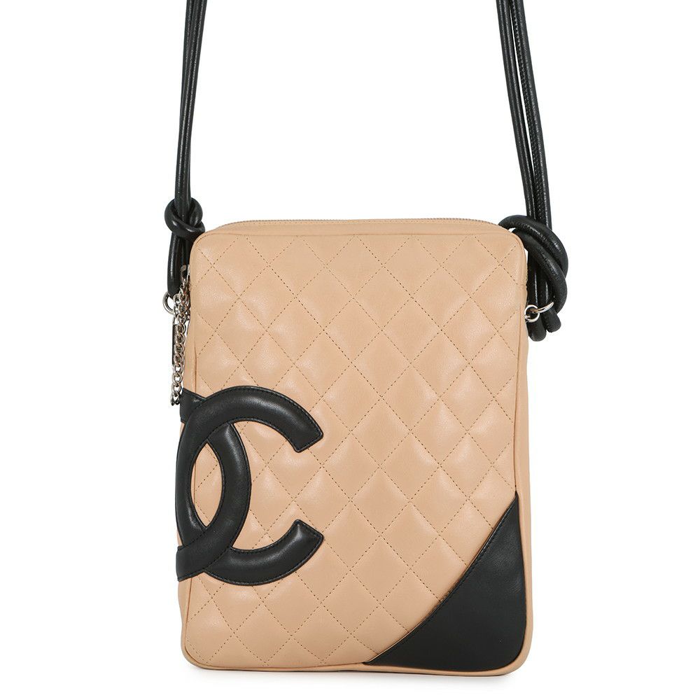 シャネル ショルダーバッグ カンボンライン ミディアム ココマーク A25178 CHANEL バッグ 黒
