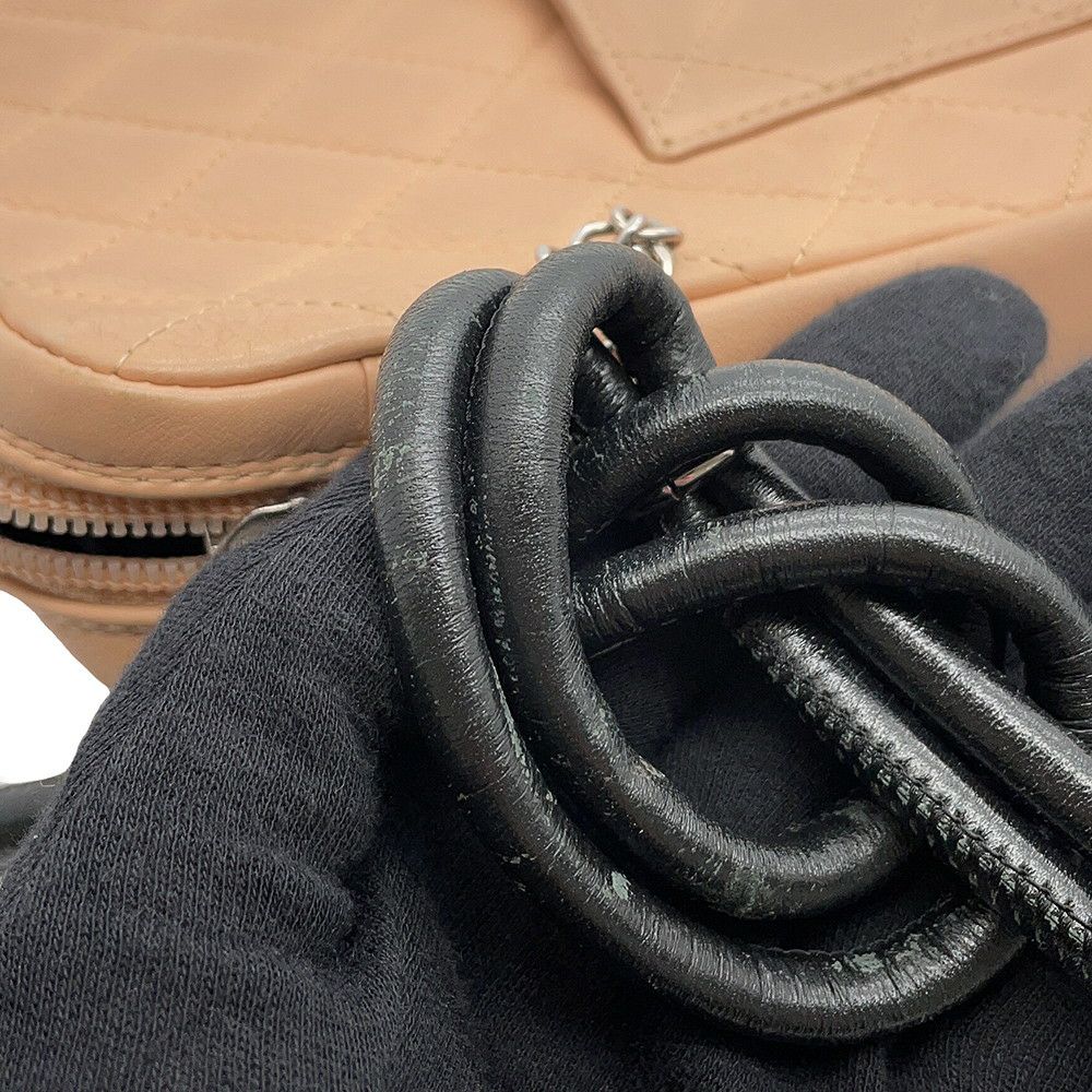 シャネル ショルダーバッグ カンボンライン ミディアム ココマーク A25178 CHANEL バッグ 黒