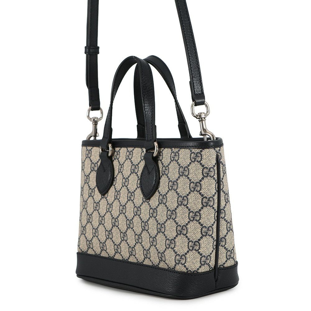 グッチ ショルダーバッグ ダブルG オフディア ミニトートバッグ GGスプリーム/レザー 811716 GUCCI 2way