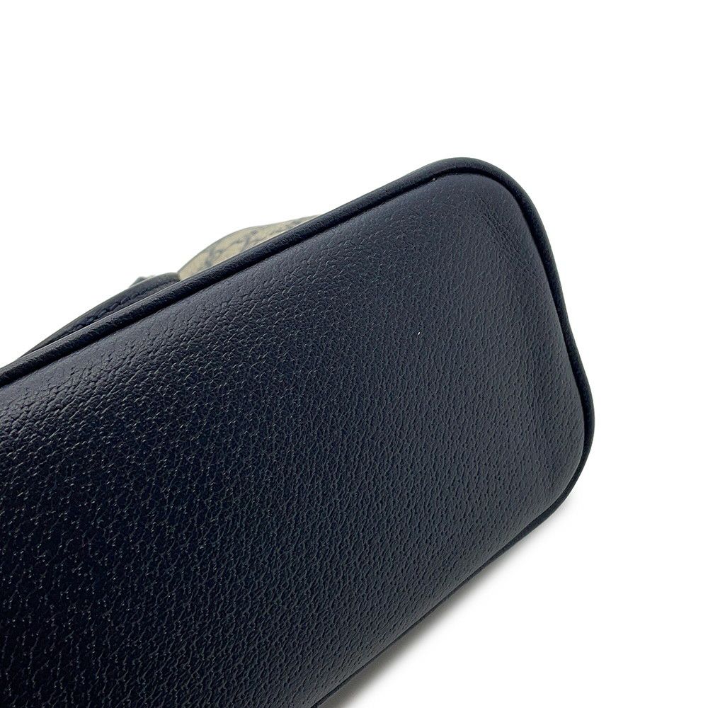 グッチ ショルダーバッグ ダブルG オフディア ミニトートバッグ GGスプリーム/レザー 811716 GUCCI 2way