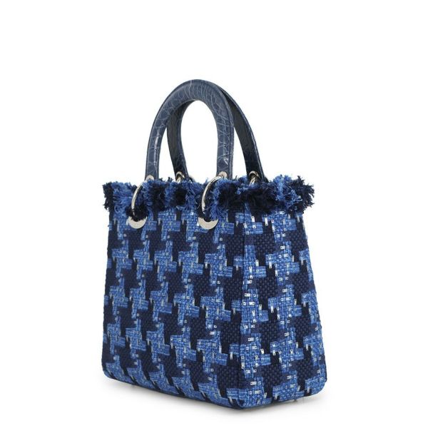 クリスチャン・ディオール ハンドバッグ レディディオール ミディアム ツイード M0550PTGC Christian Dior