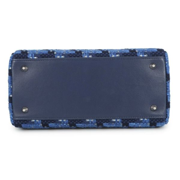 クリスチャン・ディオール ハンドバッグ レディディオール ミディアム ツイード M0550PTGC Christian Dior