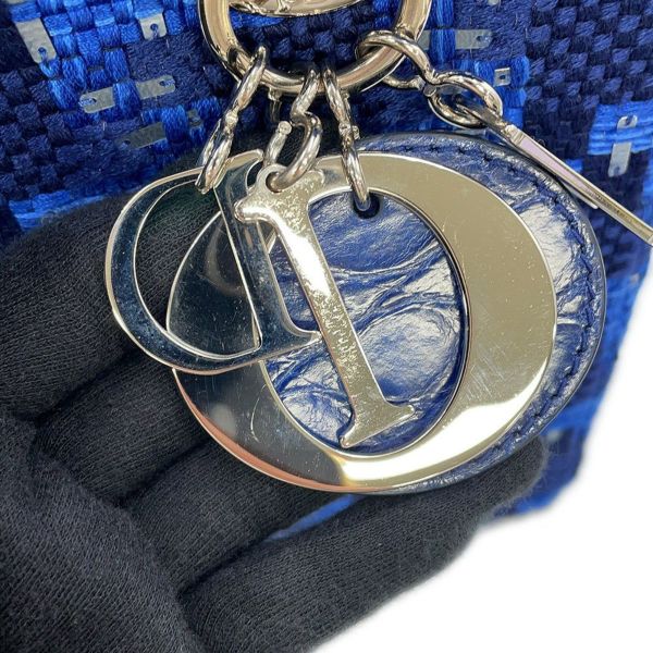 クリスチャン・ディオール ハンドバッグ レディディオール ミディアム ツイード M0550PTGC Christian Dior