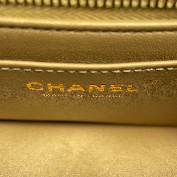 シャネル チェーンショルダーバッグ ミニマトラッセ ラムスキン AS1786 CHANEL ココボール 黒