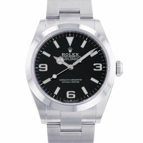 ロレックス エクスプローラー 40 ランダムシリアル ルーレット 224270 ROLEX 腕時計 黒文字盤