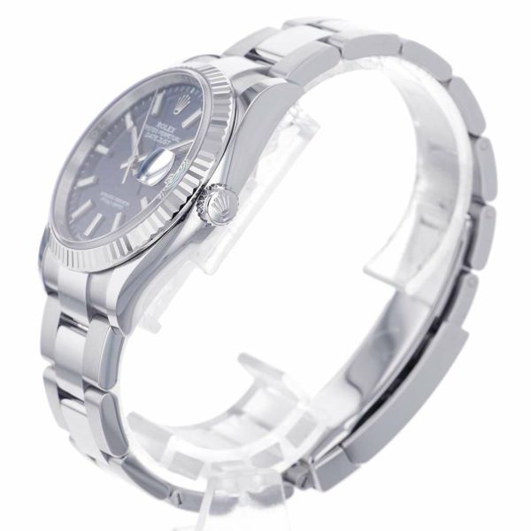 ロレックス デイトジャスト36 SS/K18WGホワイトゴールド ランダムシリアル ルーレット 126234 ROLEX 腕時計