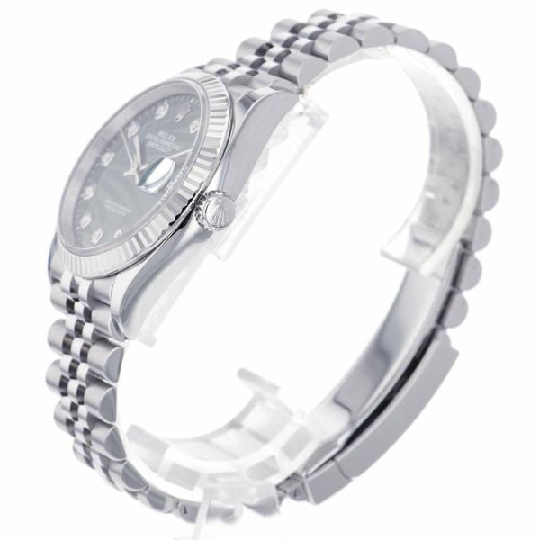 ロレックス デイトジャスト36 10Pダイヤモンド ランダムシリアル ルーレット 126234G ROLEX 腕時計