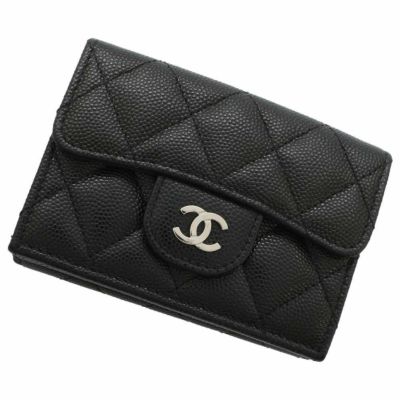 シャネル CHANEL 新品 ココマーク リボン レザー バレッタ 白 ホワイト