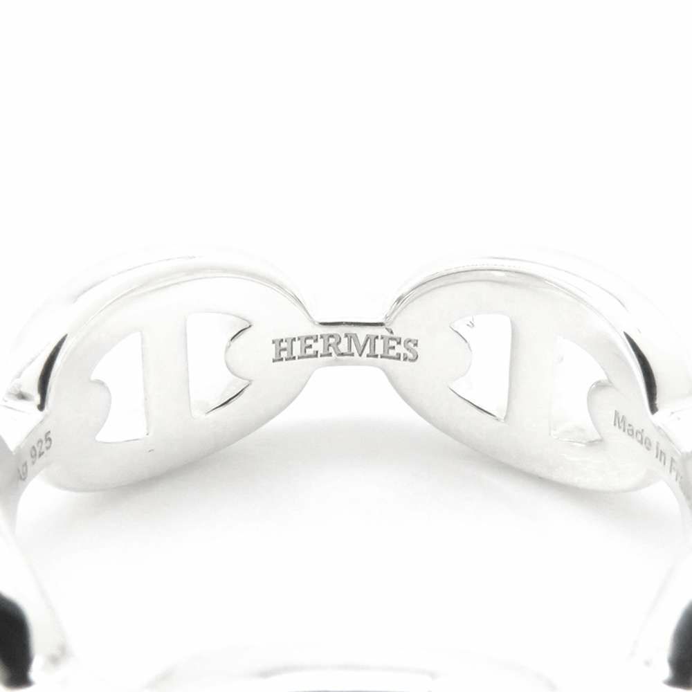 エルメス リング シェーヌダンクル アンシェネPM SV925シルバー リングサイズ56 HERMES 指輪 ジュエリー