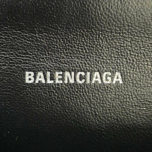 バレンシアガ ハンドバッグ アワーグラスXS ボア/ラムスキン 656431 BALENCIAGA 2wayショルダーバッグ 黒