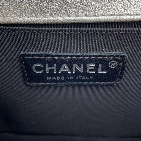 シャネル チェーンショルダーバッグ ボーイシャネル ココマーク レザー CHANEL バッグ 2way 黒