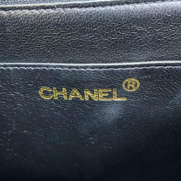 シャネル ハンドバッグ ココマーク マドモアゼル キャビアスキン CHANEL バッグ デカココ 黒