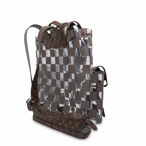 ルイヴィトン リュック モノグラム・マカサー クリストファーMM M20865 LOUIS VUITTON バックパック