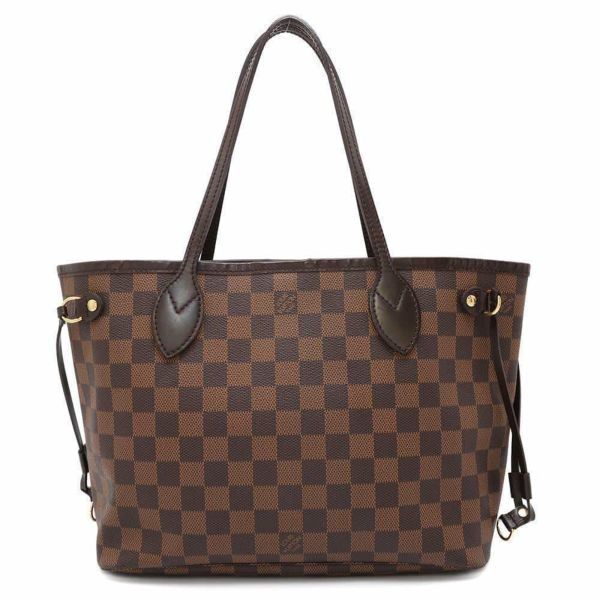 ルイヴィトン トートバッグ ダミエ・エベヌ ネヴァーフルPM N51109 LOUIS VUITTON ヴィトン バッグ