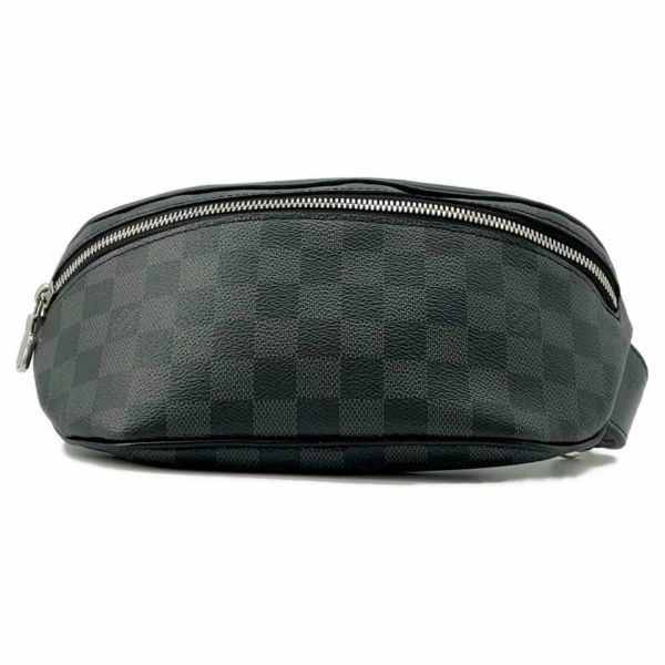 ルイヴィトン ボディバッグ ダミエ・グラフィット バムバッグ N40362 LOUIS VUITTON ウエストバッグ ブラック 黒