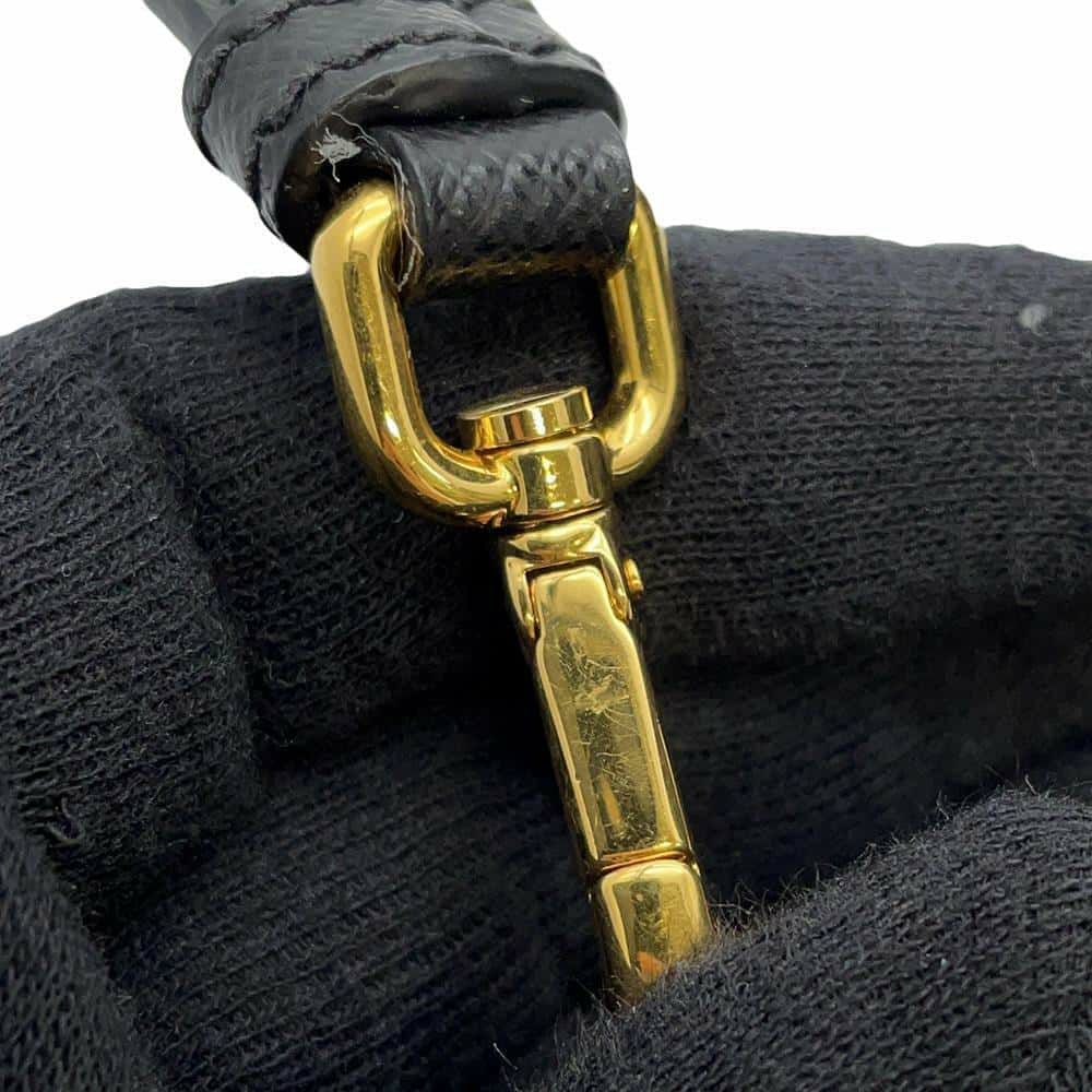 プラダ ハンドバッグ ガレリア スモール サフィアーノレザー 1BA896 PRADA 2wayショルダーバッグ 黒