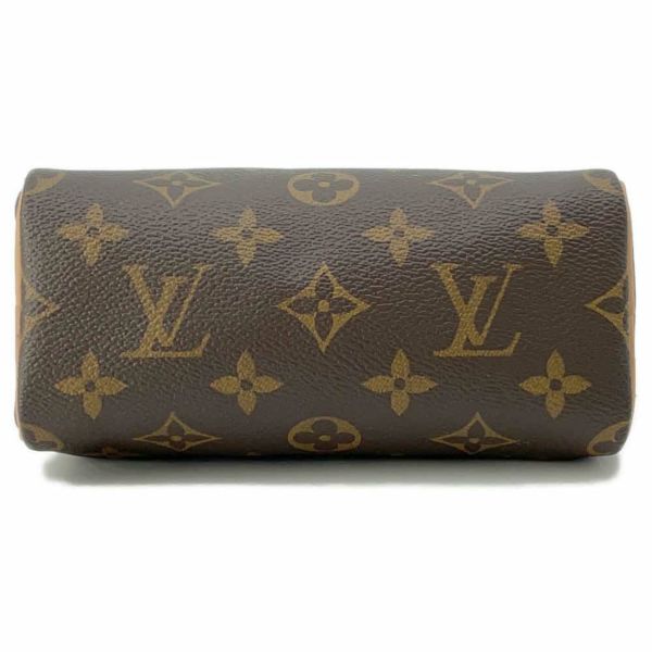 ルイヴィトン ハンドバッグ モノグラム ナノ・スピーディ M81085 LOUIS VUITTON 2wayショルダーバッグ