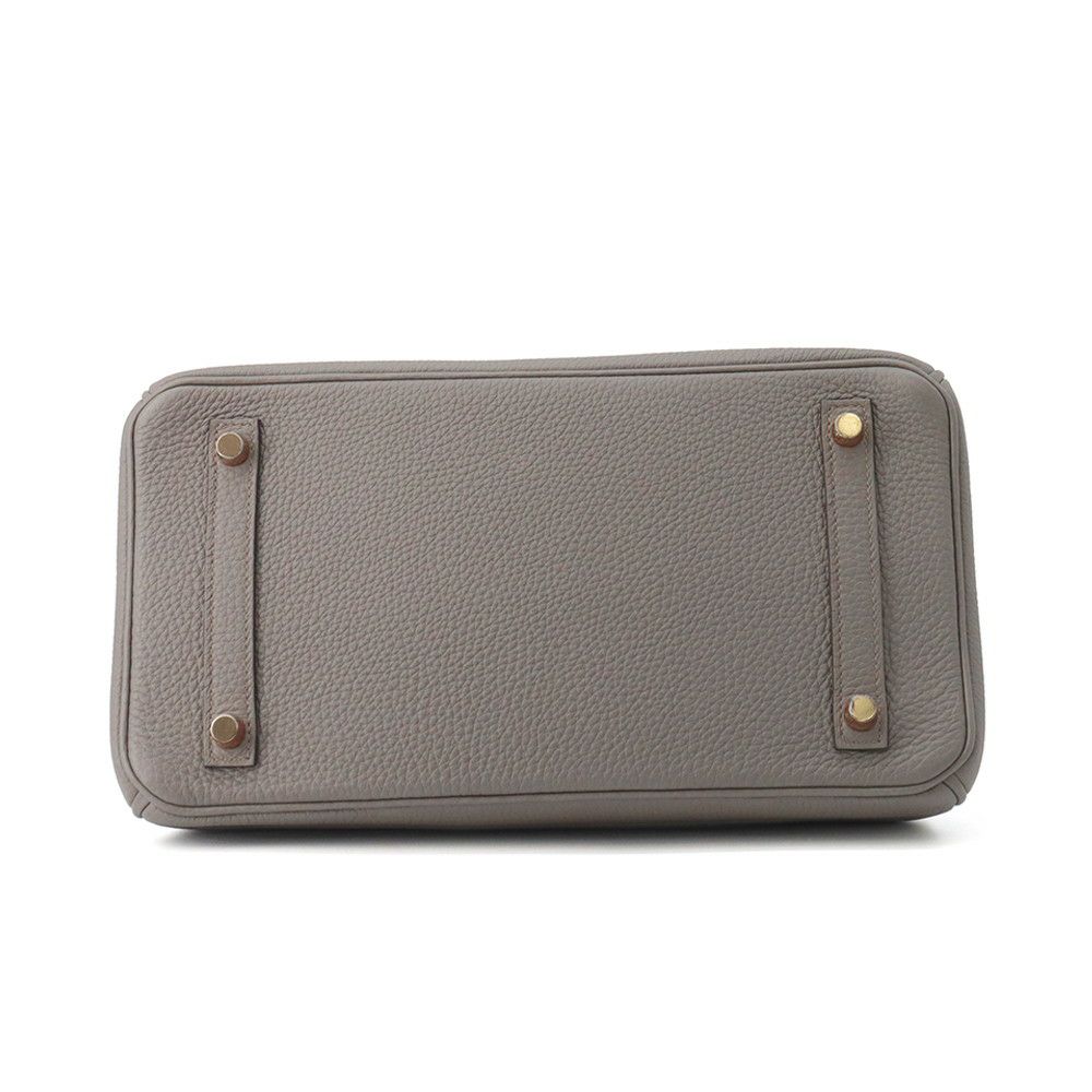 エルメス バーキン30 エタン/ピンクゴールド金具 トゴ D刻印 HERMES Birkin ハンドバッグ