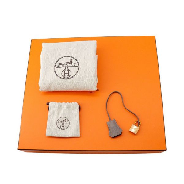 エルメス バーキン30 エタン/ピンクゴールド金具 トゴ D刻印 HERMES Birkin ハンドバッグ