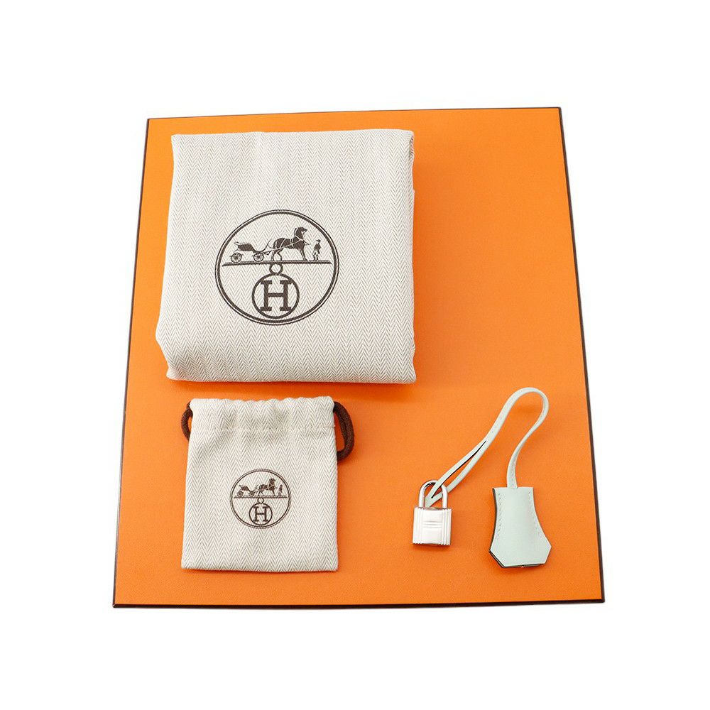 エルメス バーキン25 ヴェールペパーミント/シルバー金具 スイフト K刻印 HERMES Birkin ハンドバッグ