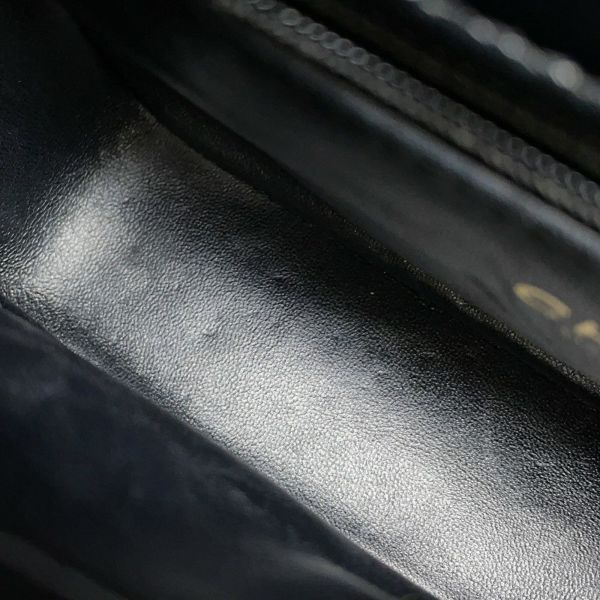 シャネル ハンドバッグ ココマーク マトラッセ ミニ トップハンドル シャイニーカーフレザー AS4543 2way 黒