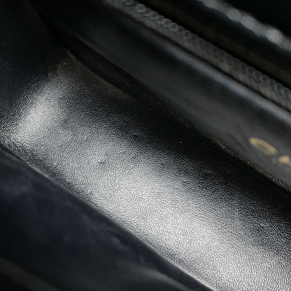 シャネル ハンドバッグ ココマーク マトラッセ ミニ トップハンドル シャイニーカーフレザー AS4543 2way 黒