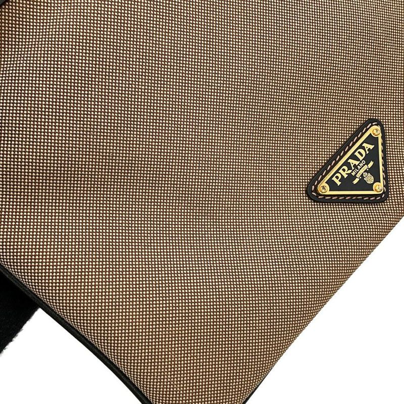 プラダ ショルダーバッグ ジャガード ロゴ 1BH046 PRADA