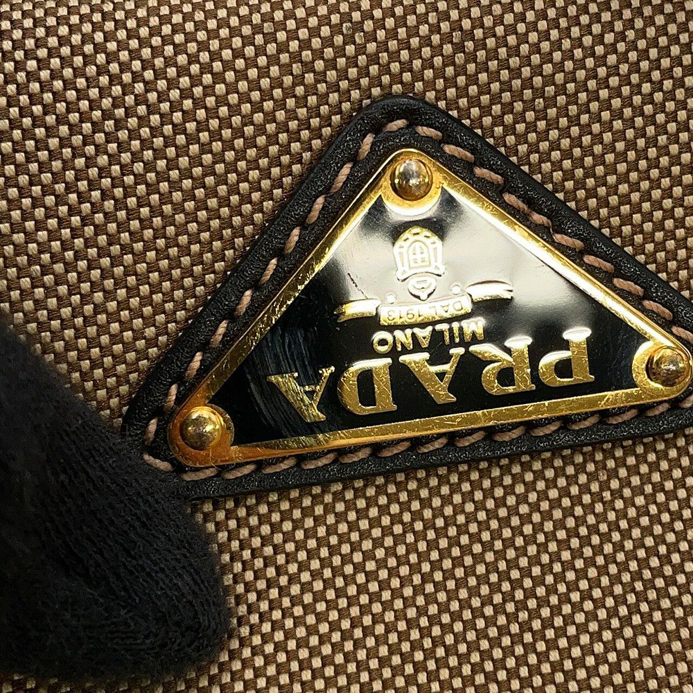 プラダ ショルダーバッグ ジャガード ロゴ 1BH046 PRADA