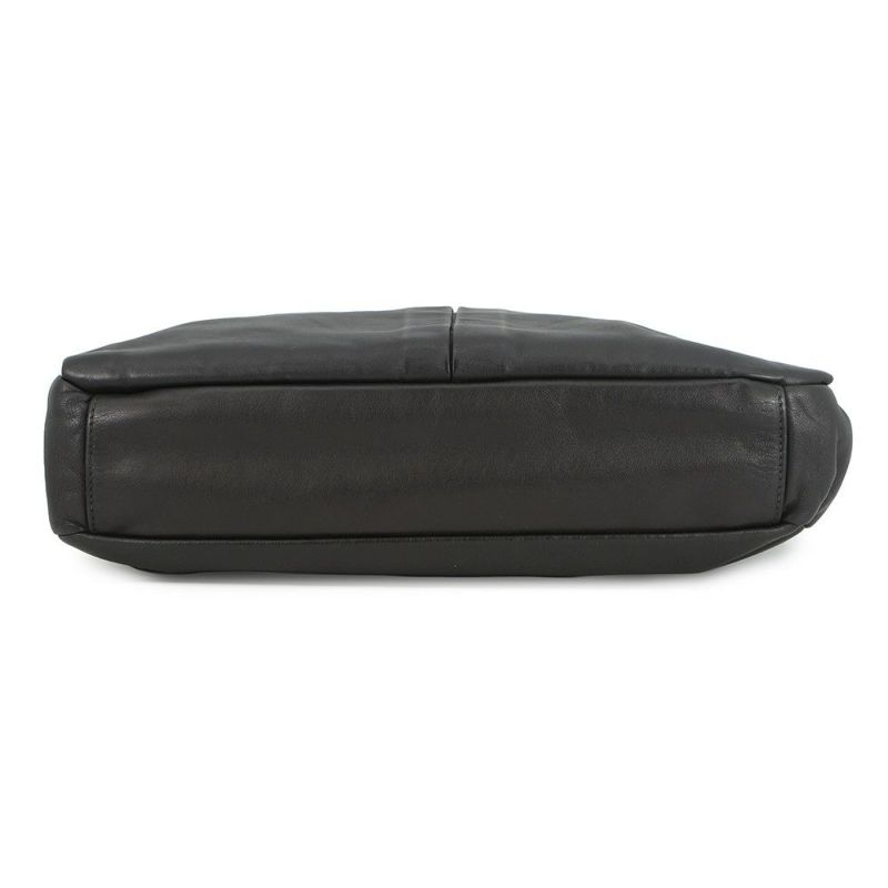 プラダ ショルダーバッグ ロゴ メッセンジャーバッグ レザー VA0959 PRADA 黒