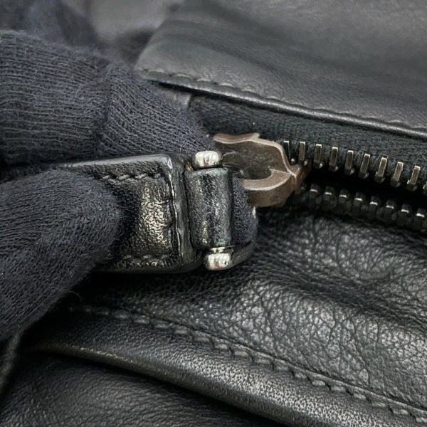 プラダ ショルダーバッグ ロゴ メッセンジャーバッグ レザー VA0959 PRADA 黒